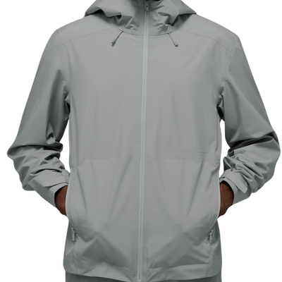Alo Shell Jacket (Blue/Black/Gray)