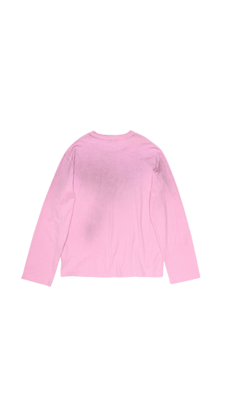 Acne studios pink logo t-shirt 1996