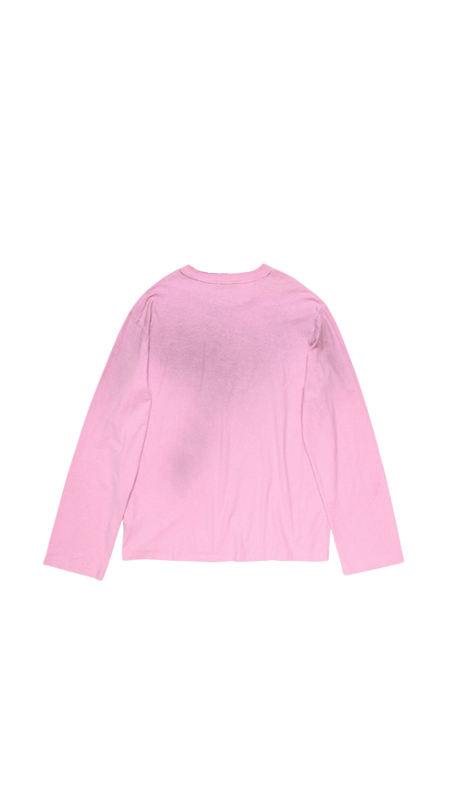 Acne studios pink logo t-shirt 1996