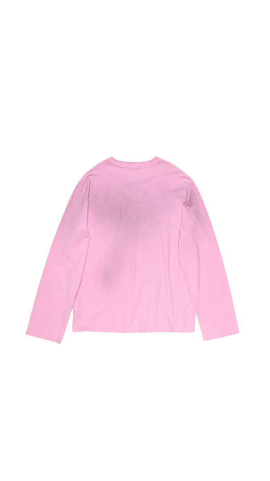 Acne studios pink logo t-shirt 1996